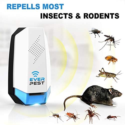 Ultrasonic Pest Repeller Plug in 2 Pack- Electronic Insect Control Defender - Roach Bed Bug Mouse Rodent Mosquito - Indoor Reject Repellent - for Cockroach Ants Mice Fly Rat Bedbug - Image 2