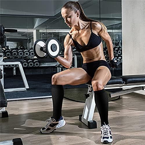 CHARMKING Compression Socks for Women & Men Circulation (3 Pairs) 15-20 mmHg is Best Support for Athletic Running Cycling - Image 4