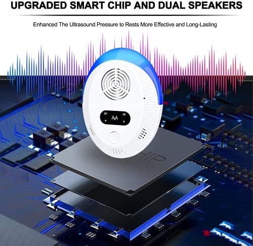 Ultrasonic Pest Repeller 6 Packs, Indoor Pest Control, Ultrasonic Pest Repellent, Indoor Pest Control for Home,Kitchen, Office, Warehouse, Hotel - Image 2